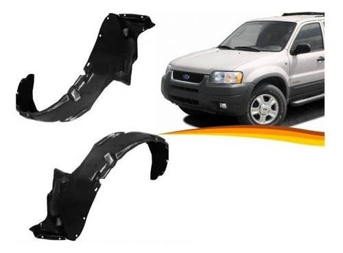  Guardafango Delantero Ford Escape 2001 2007 Der Izq Par