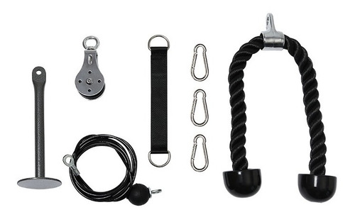 Sistema De Cable Con Polea Cuerda De Agarre Entrenamiento