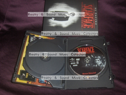 Scarface Platinum Edition Pelicula Dvd Al Pacino Region 1 (Usado)