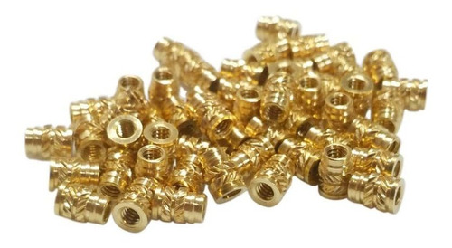 Long Brass Threaded Heat Set Inserts For Plastic 3d 2