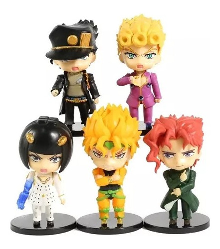 Figuras Colección Anime Jojo's Bizarre Set X5