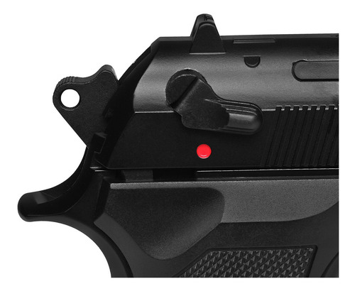 Pistola De Airsoft À Gás Gbb M9a1 Blowback 6mm + 5 Green Gas
