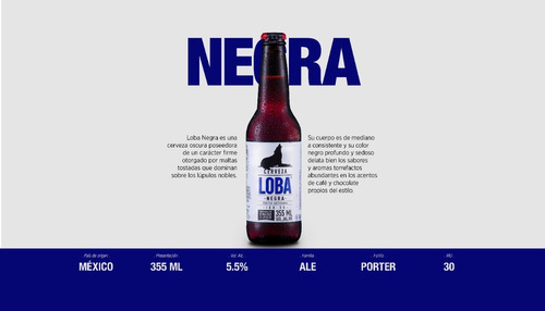Cerveza Loba Negra