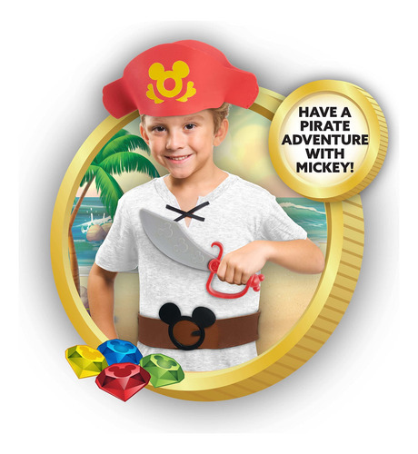 Just Play Junior Mickey Mouse Funhouse Yo-ho - Baúl Pirata.