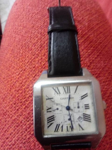 Relogio Cartier Santos 100 Joia Semi Nova
