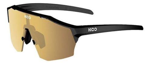 Koo Alibi Gafas De Sol Para Ciclismo Lente Dorado Claro Armazón Black Matt/light Gold