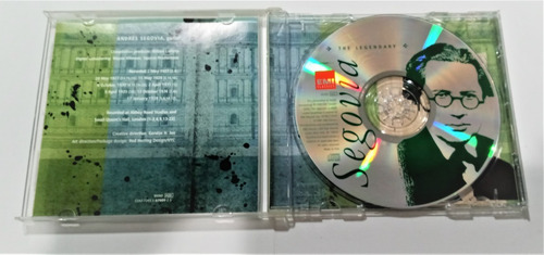 Andres Segovia Cd Guitarra Clasica The Legendary (Usado)