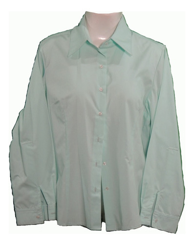 Blusa Manga Larga Color Menta