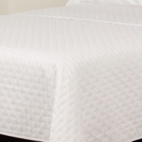 Cover/ Cubrecama Queen Size Blanco 2,30x2,40