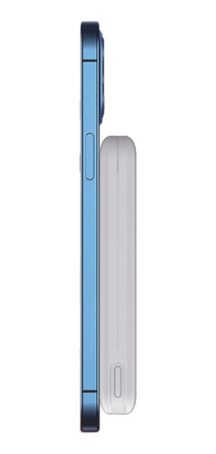 Carregador Power Bank Portatil Indução 10000mah 20w Magsafe Cor Branco