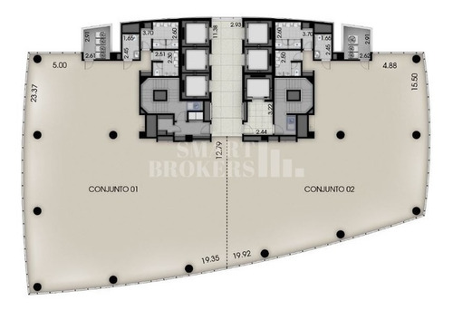 Imagem 11 de 20 de Sala Comercial Para Locação, 485 Metros (área Boma) E 24 Vagas - Itaim Bibi - São Paulo/sp - Sa00440 - 70019141