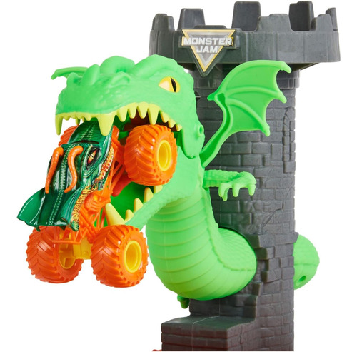 Monster Jam - Juego De Dragón De Dolo Con Exclusivo Camión M