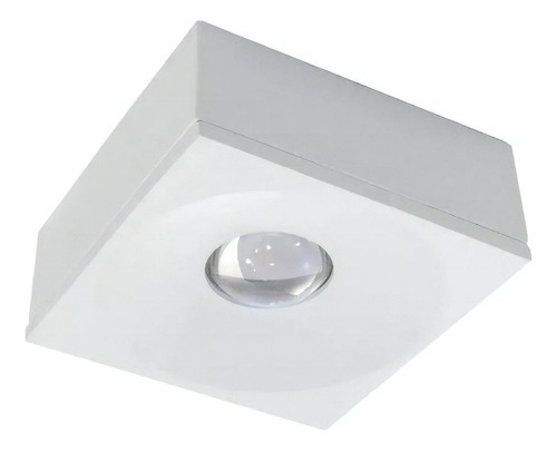 Spot Sobrepor Led 3w 3000k Br. Quente Teto Parede Pergolado Cor Branco 220V