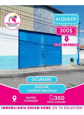 Galpón en alquiler