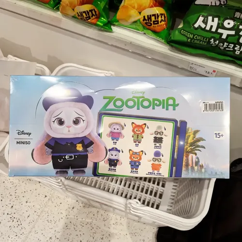 Boneca De Pelúcia Zootopia Blind Box Miniso Authentic ' X