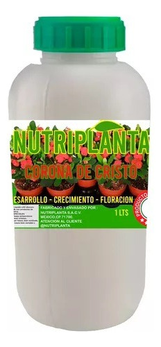 Fertilizante Para Coronas De Cristo 1 Lts