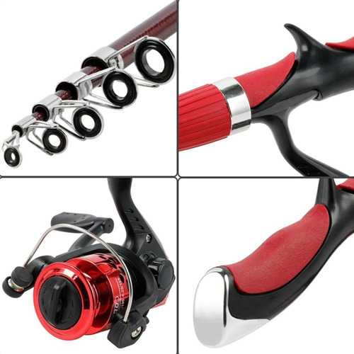 1.2m Gun Handle Pequeno Arremesso Vara Mar Pólo Gelo Vara De
