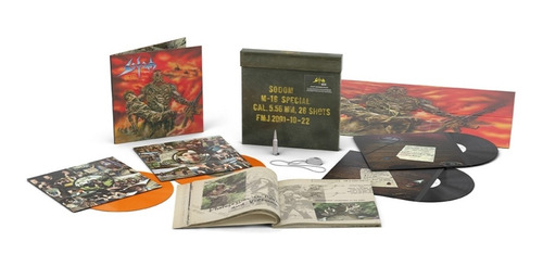Imagem 2 de 5 de Box Lp Sodom M16 Deluxe 4lps Limitado Imp Frete Gratis
