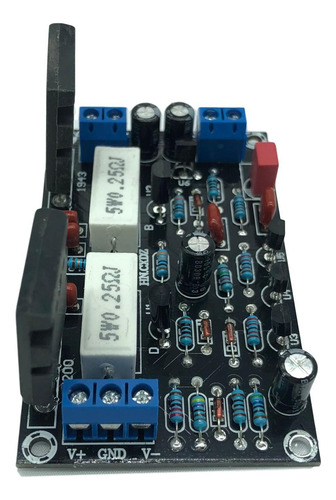 Módulo De Licencia Amplificadora De Áudio, Dc 35v 2sc5200