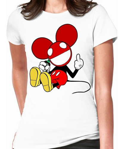 Blusas Cleen Alexer  Mikey Mouse Dead Mau5e Mod 32