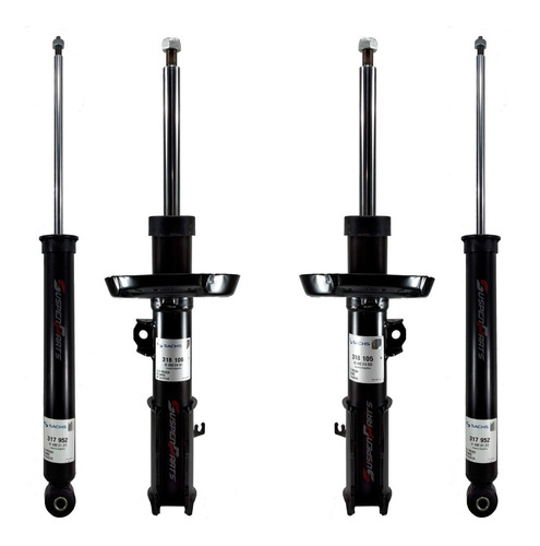 Imagen 1 de 6 de Kit X4 Amortiguadores Sachs Chevrolet Cruze 1.4t 2016+