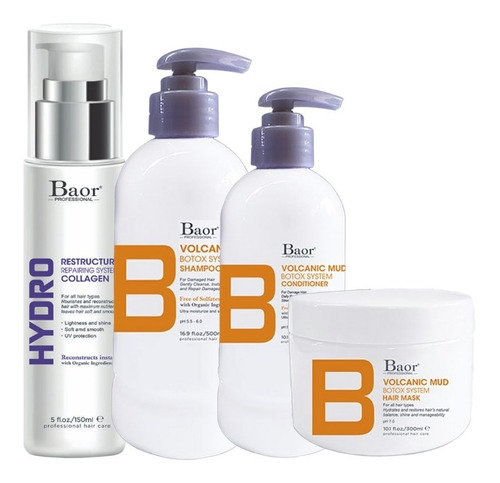 Shampoo + Acondicionador + Mascarilla + Hydro Baor B