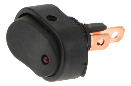 Interruptor Del Coche De 30a 12v Led Rojo