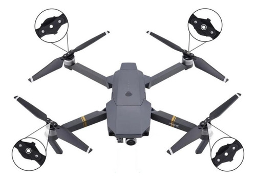 Hélices Dji Para Mavic Pro Negro