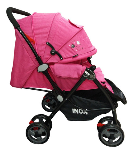 Carriola De Paseo Tablero Carrito Angelin - Noni 555p Color Rosa
