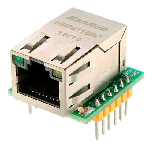 Mgsystem Mini Modulo Ethernet Usr-es1 W5500 Arduino Pic Avr