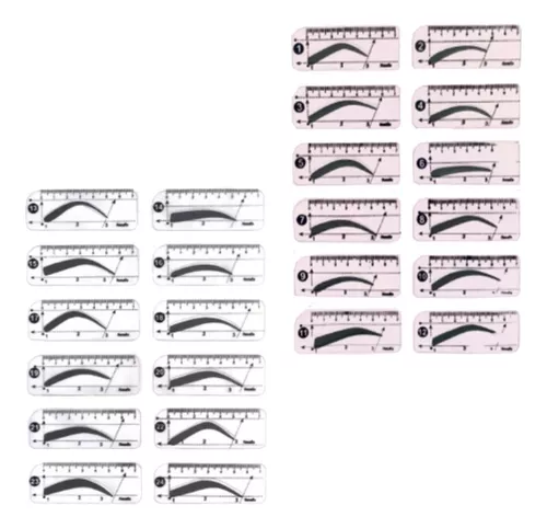 Moldes para Desenho de Sobrancelhas