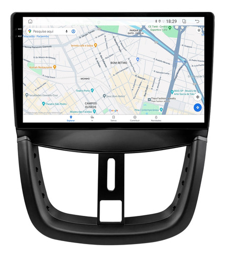 Multimídia Peugeot 207 9p Aikon Electron Carplay 2/64gb Voz