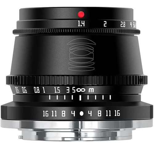 Lente Ttartisan 35mm F1.4 Aps-c M43 Para Canon M Mount