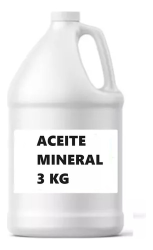 Aceite Mineral Garrafa X 3 Kg - Kg a $28667