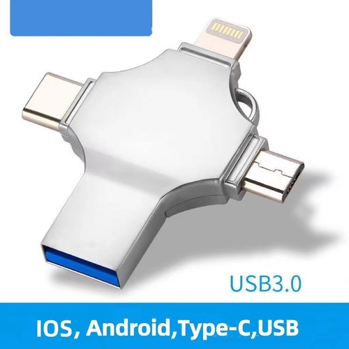 Imagen 2 de 4 de Memoria Usb Multifunción 64gb Para Teléfono Móvil/ordenador.