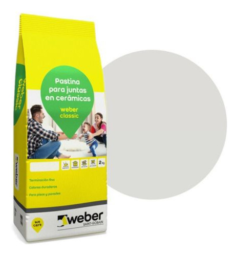 Weber Color Pastina Classic Hueso 2kg