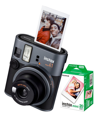 Câmera Instantânea Fujifilm Instax Mini 41 + Filme 20 Poses