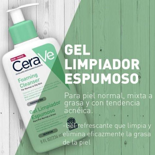 Crema Cerave Gel Limpiador Hidratante 277ml
