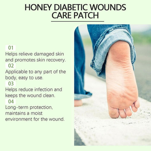 A 3box * Parches Para El Cuidado De Heridas Diabéticas Con
