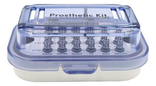 Kit Protésico Universal Para Implantes, Llave Dinamométrica,
