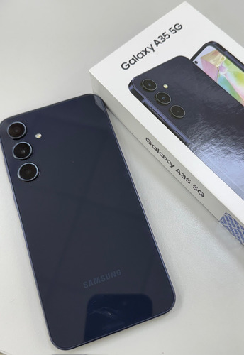 Samsung Galaxy A35 5g 128gb 6gb Awesome Iceblue Azul Marino (Usado)