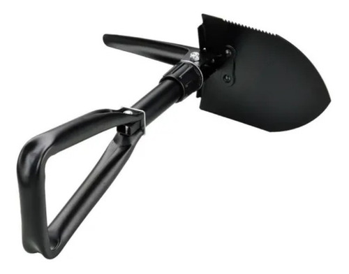 Pala Waterdog Plegable Negra Pico Mango Anatomico - 4615