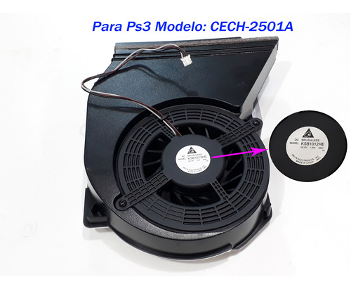Ventilador Original Para Ps3 Slim, Modelo: Cech-2501a
