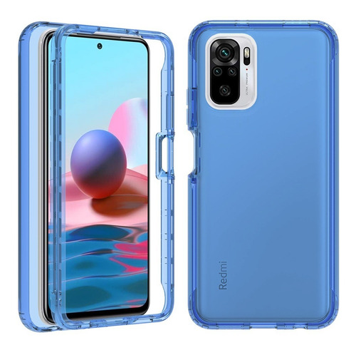 Funda Para Xiaomi Redmi Note 10/10s,incoloro Y Transparente