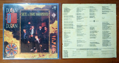 Duran Duran Siete Y El Tigre Harapiento 1983 Disco Lp Vinilo