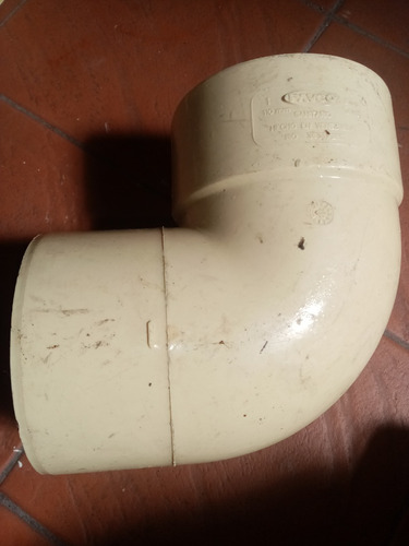 Tubo Desague Codo 110mm 90 Grados Ofert 2und X 15