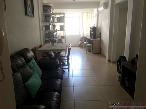 Imagem 2 de 6 de Apartamento Com 1 Dormitório A Venda Em Santos - Gonzaga - Go636 - 32392818