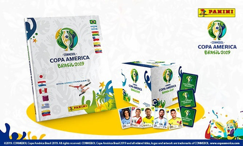 Album Copa America  + 125 Figuritas Panini Original L.o.l