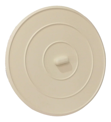 Tapa Plana De Hule Para Coladera Tina 4 Pul Coflex Pc-b100