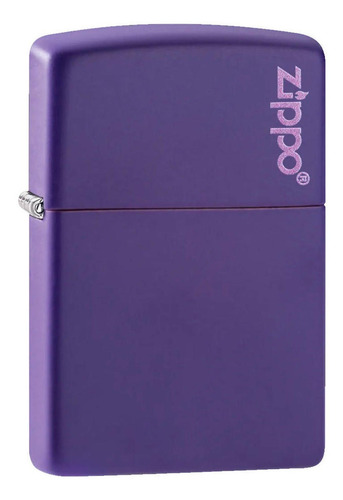 Imagen 3 de 5 de Encendedor Zippo Classic Purple Matte Morado Zp237zl